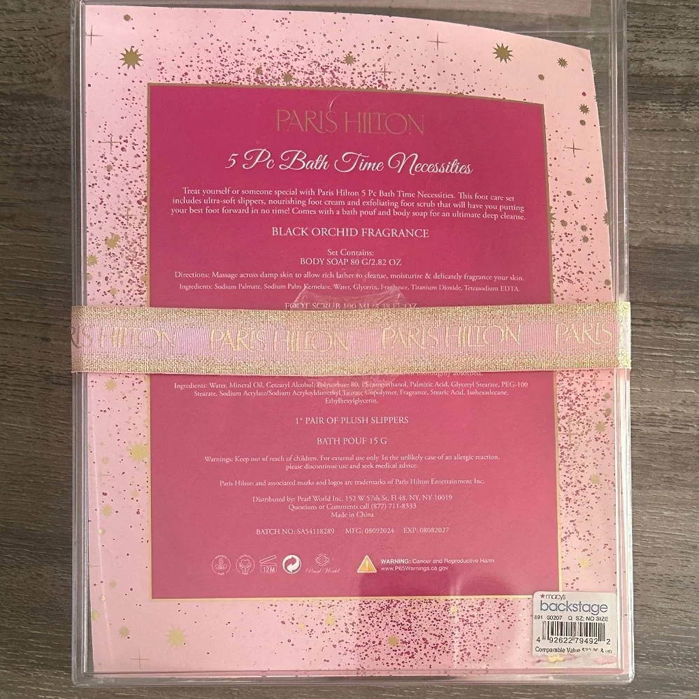 Paris Hilton Black Orchid fragrance 5 Pc set - Picture 3 of 4